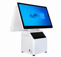 Monitor Layar Sentuh 15 inci Komputer POS PC TFT LCD Display Monitor Layar Sentuh Kapasitif