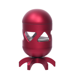 Negozio <span class=keywords><strong>di</strong></span> fumo <span class=keywords><strong>di</strong></span> moda a forma <span class=keywords><strong>di</strong></span> bomba in lega <span class=keywords><strong>di</strong></span> alluminio materiale smerigliatrici <span class=keywords><strong>di</strong></span> alta qualità tabacco manuale smerigliatrice con luce a Led - Product Image 2