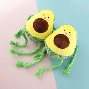 Juguete de Peluche <span class=keywords><strong>para</strong></span> Perros con Forma de Aguacate Verde, Juguete Masticable con Sonido <span class=keywords><strong>para</strong></span> <span class=keywords><strong>Cachorros</strong></span>, Juguete Interactivo <span class=keywords><strong>para</strong></span> la Dentición, <span class=keywords><strong>para</strong></span> Jugar a Diario - Product Image 3