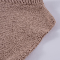 Geringe Mindestbestellmenge Maßgefertigtes Damen-Stricktop mit Bootsausschnitt und Kurzarm Großhandel