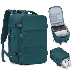 Grand sac à dos de voyage, approuvé par les compagnies aériennes, sac à dos de sport imperméable, sac à dos de randonnée avec USB - Product Image 1