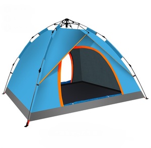 Carpa de Camping para Dos Personas, Doble Capa, Tipo Recto, Impermeable, Transpirable, Ligera, Portátil, para Tres Estaciones, Modelo <span class=keywords><strong>Desert</strong></span> <span class=keywords><strong>Fox</strong></span> - Product Image 1