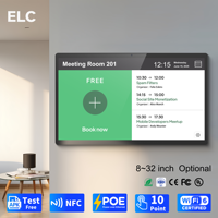 Tableta de Pared para Sala de Reuniones de 21.5 Pulgadas con 4GB 64GB Android 13 para Visualización de Información de Conferencias y Comunicación