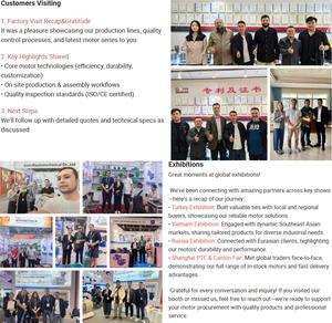 Motor Asíncrono Trifásico YS-63M2-2P 0.25KW 0.33HP 380V 50/60Hz 3000rpm con Cable de Cobre 100% y Aislamiento IP55 F/H - Product Image 6