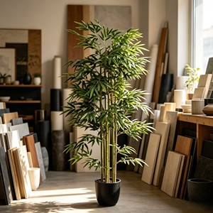 Árbol de Bambú Artificial Grande – Planta de Plástico Simulada para Decoración de Paisajes Interiores y Exteriores - Product Image 4