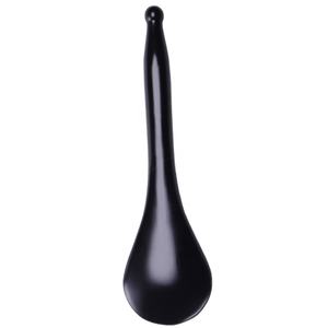 Chinois traditionnel Bian pierre Gua Sha cuillère noir Gua Sha outils de <span class=keywords><strong>Massage</strong></span> pour le cou et les yeux cuillère forme noir Bain pierre masseur - Product Image 6
