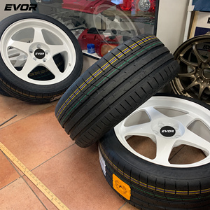 Rines EVOR Desmond <span class=keywords><strong>Evo</strong></span> para Autos de Pasajeros, para Superdeportivos BMW, Benz, de 17, 18, 19, 20, 21 y 22 Pulgadas, Personalizados en Plata, Aleación Original - Product Image 4