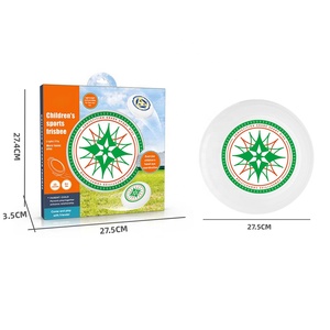 Juego de lanzamiento de disco volador estable de vuelo suave 175g Juegos de disco volador ligeros Interacción entre padres e hijos para diversión al aire libre - Product Image 4