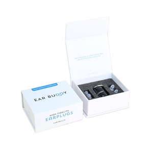 Recyclable Custom Logo Custom Size Clothing Shoe Folding Packaging Cardboard Rigid Magnetic <b>Gift</b> <b>Box</b> Embossing Clear PVC Window - Product Image 1