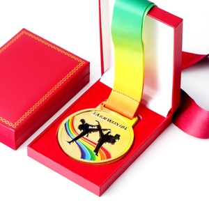 Manufacturer Wholesale Marathon Running <b>Basketball</b> Karate Soccer Football Metal Sports Medals Custom Taekwondo Medal Custom Logo - Product Image 3