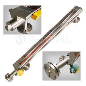 Endüstriyel paslanmaz çelik manyetik sıvı seviye göstergeleri düşük fiyat göstergesi manyetik Bar grafik cam tüp üretilen prim - Product Image 1