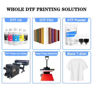 Mực in chuyển nhiệt vải Goosam giá rẻ 1000ml, màu trắng, mực DTF dùng cho đầu in Epson Xp600 I3200 I1600 - Product Image 5