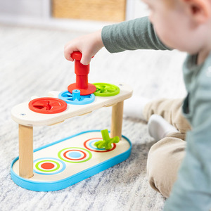 Match & Push Spinning Tops Jouet de <span class=keywords><strong>d</strong></span>éveloppement des compétences pour filles et garçons - Product Image 3