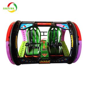 EASYFUN New 360 Degree Game Park Rides 2 Player Double Seats Happy Rolling Car - Product Image 3