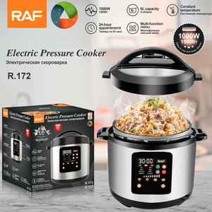 Olla de Cocción Lenta Multifuncional Inteligente y Programable, Olla Arrocera Eléctrica de 6L, Olla a Presión Eléctrica - Product Image 6