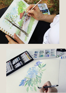 Colori ad Acquerello Secolorart, Tubetto da 12 ml, Confezione Singola, Colori Altamente Trasparenti, Qualità Professionale per Artisti - Product Image 6