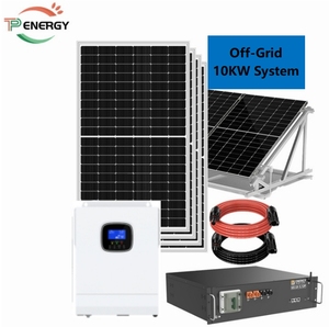 50Kwハイブリッド太陽光発電システム1台でバッテリー工場商業農場全体50Kw太陽エネルギーシステム - Product Image 1