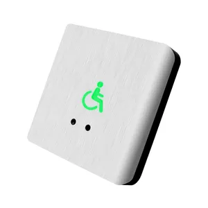 VIANS車椅子DOOR ACCESS SWITCH壁掛け送信機ABSタッチなし赤外線センサーHANDICAPサイン終了ボタン