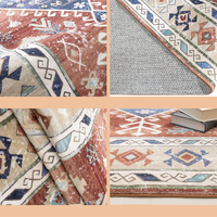 Tapis de salon en peluche, résistant à la saleté, antidérapant, grande surface, couverture complète, tapis pour canapé et table basse, fausse fourrure de cachemire, 4m