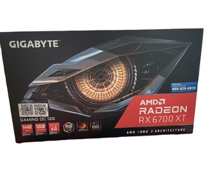 Cartes graphiques pour ordinateur de bureau 6700xt 6700 12G OC RX6700xt 192 bits 8pin+8pin 16000MHz RTX 4090ti RTX 4090 RTX 4080 RTX 3090ti R - Product Image 6