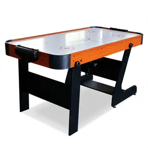 简易设置家庭游戏插件木制冰球桌48英寸气动冰球桌