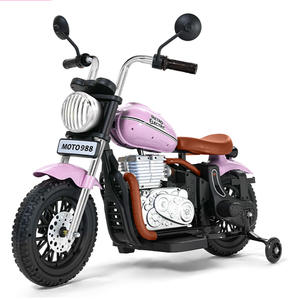 ผู้ผลิตขายส่งรถมอเตอร์ไซค์ไฟฟ้ารุ่นใหม่สำหรับเด็ก รถของเล่น 2 ล้อ สำหรับเด็กชายและเด็กหญิง อายุ 3-8 ปี รูปทรงค้างคาว - Product Image 4