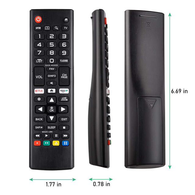 Easy and Convenient Operation Nono Multi Smart Remote Control for Smart Replacement for LG TV