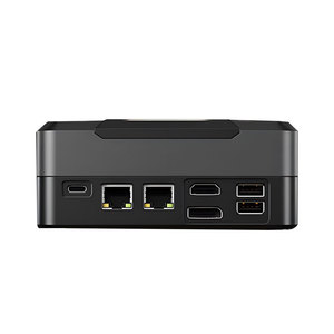 Nouveau mini PC Windows 11 Ryzen 7 8845HS, apparence cyber, éclairage RVB, USB4, prise en charge de trois écrans, PC de bureau pour jeux - Product Image 4