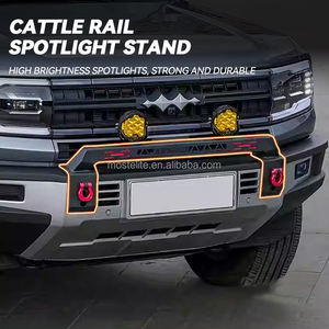 2025 gran oferta parachoques delantero dedicado luz Led soporte de foco parachoques Bull Bar para Byd Leopard 5 Accesorios - Product Image 2