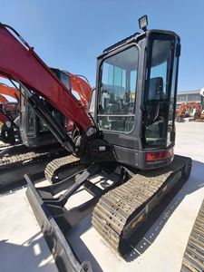 Mini-excavatrice Yanmar 55 de 5 tonnes d'occasion, moteur Yanmar, petites excavatrices 55 - Product Image 3