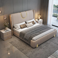 Lit de rangement moderne en cuir véritable, cadre en bois de pin, écologique, durable, haute qualité, garantie 5 ans, plusieurs tailles