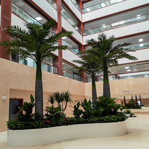 ต้นจิ้งจอกเทียมขนาดใหญ่ปลอมต้นปาล์ม3เมตรสำหรับตกแต่ง - Product Image 4