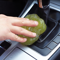 Gel nettoyant pour évents automobiles de qualité supérieure, pâte réutilisable, slime collant pour clavier d'ordinateur, gadgets électroniques, élimination de la poussière