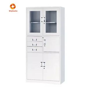 スチールファイリングキャビネットとボールト3引き出しスチールファイルスチールキャビネットメーカー4ドアファイルキャビネット - Product Image 1