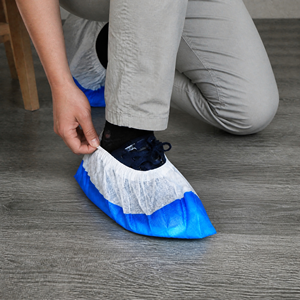 Protège-chaussures antidérapants en PP+CPE laminé, de haute qualité, durables, pour usage professionnel et commercial, vente en gros - Product Image 1