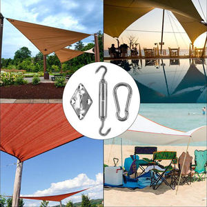 <span class=keywords><strong>Kit</strong></span> <span class=keywords><strong>d</strong></span>'accessoires de quincaillerie pour raccords de <span class=keywords><strong>fixation</strong></span> en acier inoxydable pour auvent de <span class=keywords><strong>voile</strong></span> pare-soleil - Product Image 6