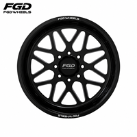 Jantes en aluminium polies FGD Super Single 20 22 24 26 28 30 pouces PCD 8X180 8X170 6X139.7 Jantes forgées pour Ram 1500/2500/3500