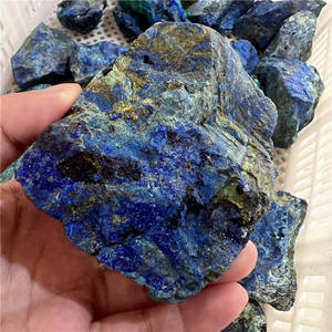 Vendita calda pietra grezza blu cristalli di Azurite grezzo chessilite minerale scintillante Azurite esemplare per la decorazione del pigmento - Product Image 2