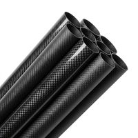 Tube en fibre de carbone de haute qualité, longueur 2 mètres, diamètres 40mm, 50mm, 60mm, 70mm, 80mm, 90mm, 1000mm, 1500mm, 2000mm, 4300mm