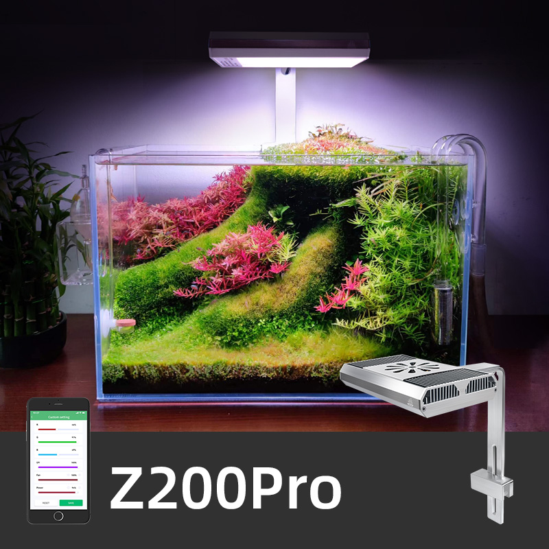 WEEK AQUA Z200 70W RGB/WRGB Full Spectrum LED Aquarium Light for