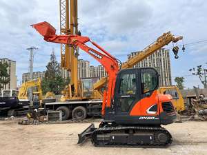 Excavatrices Doosan d'occasion DX55/DX60-9C/DX225/DX300, équipement de construction avec moteur, boîte de vitesses et engrenages - Product Image 5