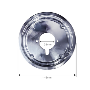 Protezione Antispruzzi <span class=keywords><strong>per</strong></span> Fornello a Gas in Acciaio Inox 304, Vassoio Raccogligocce Resistente al Calore, Protezione Universale <span class=keywords><strong>per</strong></span> Piano Cottura - Product Image 5