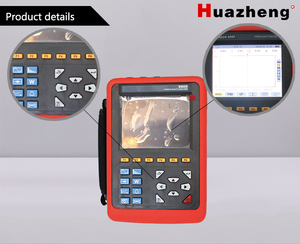 เครื่องวิเคราะห์คุณภาพพลังงานและไฟฟ้าแบบพกพา Huazheng HZCR-5000 มัลติฟังก์ชั่น 3000A เครื่องวิเคราะห์คุณภาพไฟฟ้า 3 เฟส - Product Image 4