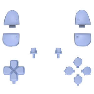 Juego Completo de Botones de Repuesto en Violeta Claro para Control de PS5 BDM-030/040/050: D-pad, R1, L1, R2, L2, Botones de Funciones y Botones de Opciones - Product Image 2