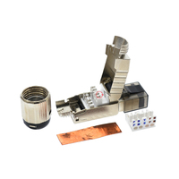 CAT6A Cat7 Cat8 RJ45 Connecteur Connecteur mâle sans outil CAT6 Prise sans outil