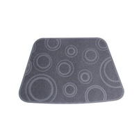 Tapis de récupération de litière pour chat de luxe, écologique, doux, de haute qualité, en PVC durable, imperméable, grande taille, pour garder le sol propre, idéal pour l'été