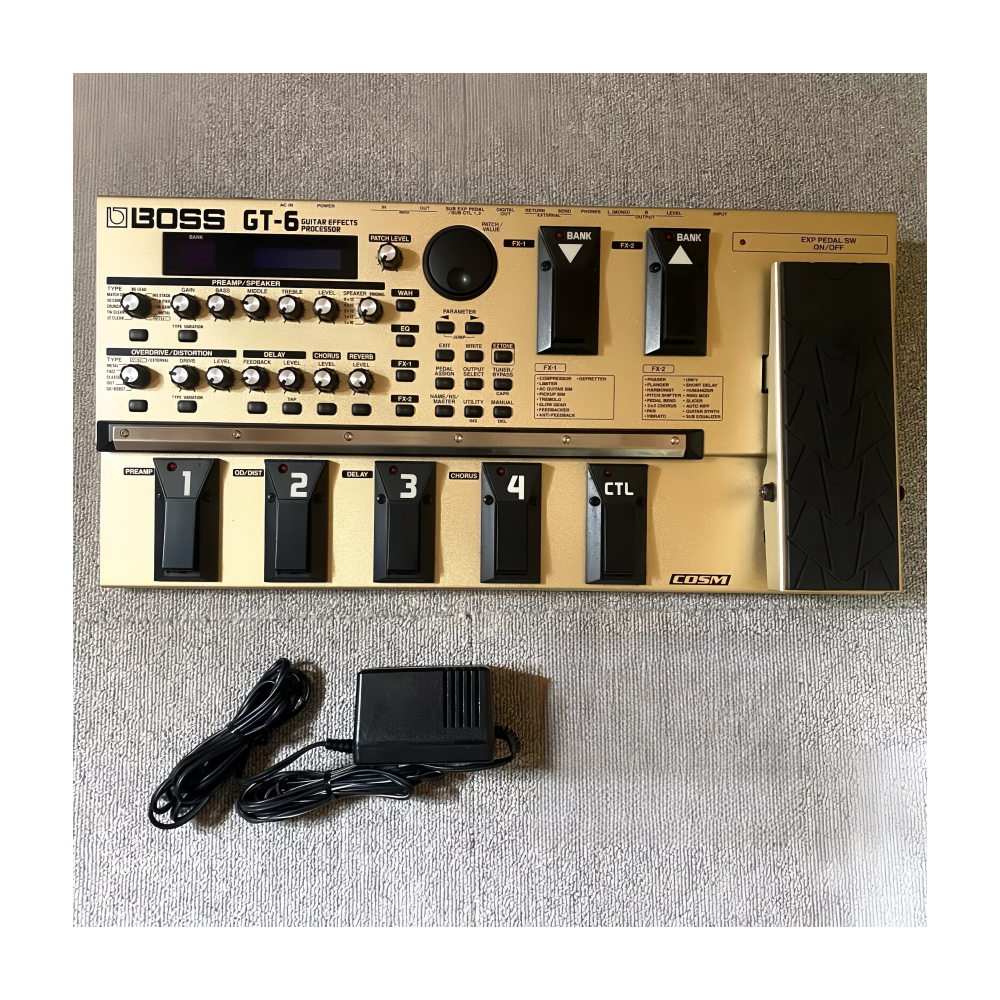 BOSS GT-6 マルチエフェクター ゴールド BOSS - GT-6 | Guitar Effects