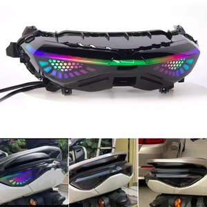 ไฟท้ายแต่ง NMAX155 RGB สีสันสดใส ปี 2020 ไฟท้าย LED ไฟท้าย ไฟเบรก ไฟเลี้ยว <span class=keywords><strong>NMAX</strong></span> 155 - Product Image 4