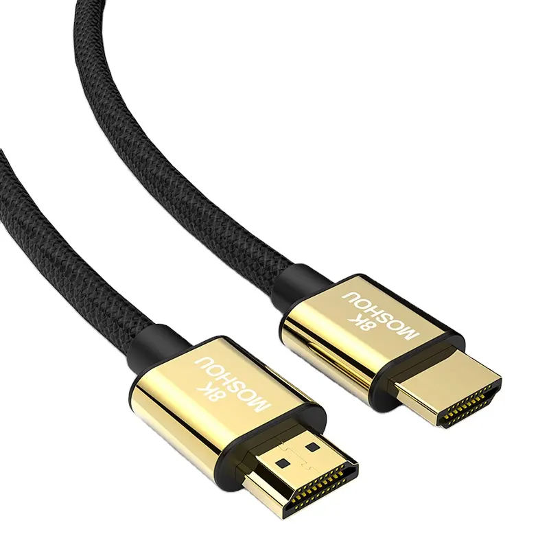 HDMI 2.1 Cable 8K 60Hz 4K 120Hz 48Gbps ARC MOSHOU HDR Video Cord for Amplifier TV PS4 PS5 RTX3080 NS Projector High Definition