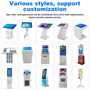 43 "FHD 1080p ciclo orizzontale K forma chiosco LCD Shopping Floor Display pubblicitario in piedi per la promozione del centro commerciale dell'hotel - Product Image 5